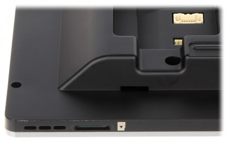 Monitor videointerfon IP HikVision DS-KH8350-WTE1, ecran IPS Touch 7 inch, Wi-Fi, Reddot Winner, rezolutie 1024x600, control lift, slot card SD, alimentare PoE/12V, design ultra-slim, compatibil Hik-Connect - Img 2