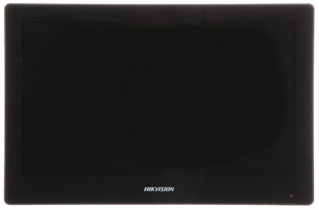 Monitor videointerfon IP HikVision DS-KH8520-WTE1, ecran Touch 10 inch, Wi-Fi, rezolutie 1024x600, 8 intrari alarma, slot card SD, alimentare PoE/12V, design slim, compatibil Hik-Connect, sistem operare Linux - Img 3