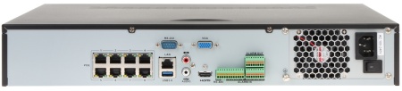 NVR 8 Canale HikVision 4K DS-7708NI-I4/8P, 8 Porturi PoE, 4 x SATA (max. 40TB), Decodare 12MP, H.265+, 1.5U Case, Suport camere Speciale (ANPR/Termice/Fisheye) - Img 5