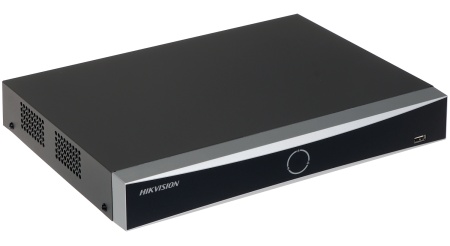 NVR HikVision 32 canale 4K DS-7632NXI-K2/16P, switch 16 porturi PoE Plug&amp;Play, tehnologie AcuSense filtrare alarme false, banda 256 Mbps, suporta 2 HDD, compresie H.265+, decodare pana la 12MP, format 1U - Img 2