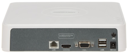 NVR HikVision Mini 1U 4 canale DS-7104NI-Q1(D), rezolutie pana la 4MP, compresie H.265+, latime banda 40Mbps, 1 slot HDD, iesire HDMI/VGA, monitorizare de la distanta Hik-Connect, design compact, fara PoE - Img 4