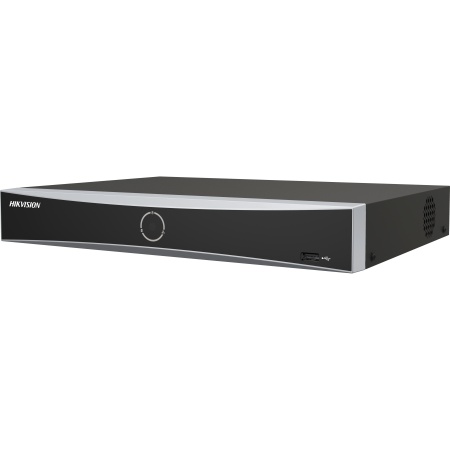 NVR IP Hikvision AcuSense 8 canale DS‑7608NXI‑K1/8P PoE integrat, 80 Mbps, H.265+/H.265/H.264+/H.264, decodare pana la 12MP, HDMI 4K/VGA, microfon audio, 1xSATA, ONVIF, analiza inteligenta video - Img 2