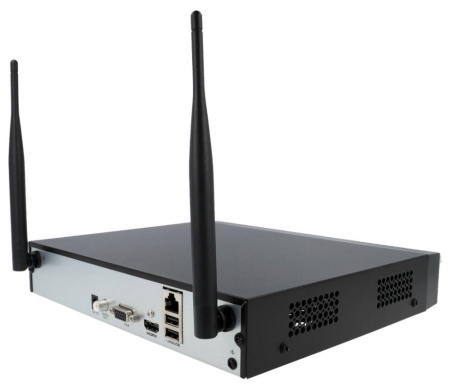 NVR IP Wi-Fi 4 canale Hikvision HiWatch HWN-2104MH-W(C), rezolutie 4MP, compresie H.265+, conexiune wireless automata, suporta 1 HDD pana la 6TB, iesire HDMI/VGA, management prin aplicatia Hik-Connect - Img 5
