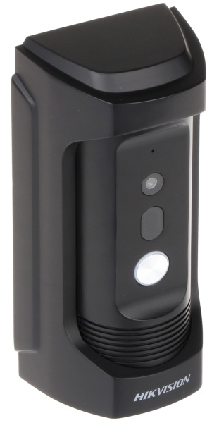 Post exterior videointerfon IP HikVision DS-KB8113-IME1(B) antivandal IK09, camera 2MP Full HD, iluminare IR, protectie IP65, suporta PoE, configurare WEB, control prin Hik-Connect, suport sonerie mecanica - Img 3