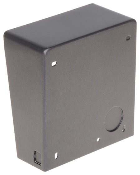 Protectie ploaie HikVision pentru 1 modul DS-KABD8003-RS1/S, material otel inoxidabil, montaj aparent, compatibil cu post exterior modular DS-KD8003-IME1/IME2, design ergonomic, accesoriu interfonie profesionala - Img 4