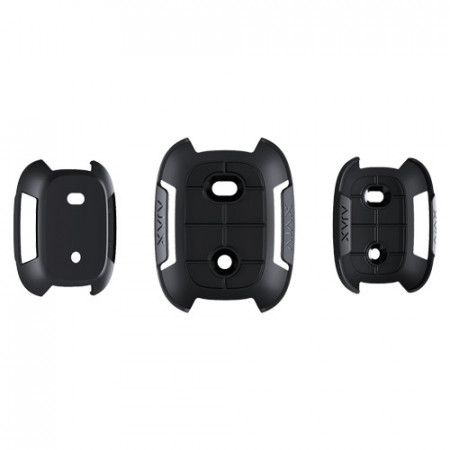 Suport buton / buton dublu, negru - AJAX ButtonHolder(B)