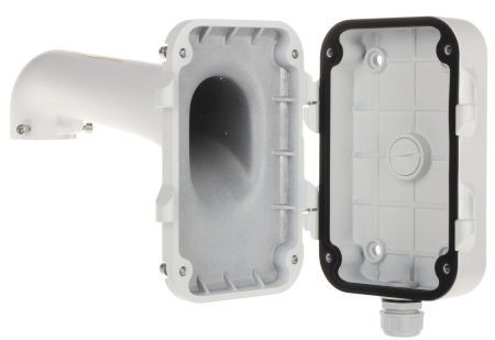 Suport camera supraveghere tip dome HikVision DS-1604ZJ-BOX-P, montaj pe perete cu doza de conexiuni inclusa, material aluminiu rezistent, dimensiuni 395.5 x 281.2 x 170.7 mm, culoare alba, design robust - Img 4