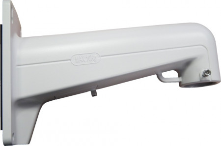 Suport de perete Hikvision DS-1602ZJ pentru camere tip Speed Dome si PTZ, fabricat din aliaj de aluminiu, culoare Hikvision White, design robust cu protectie la intemperii, ideal pentru montaj exterior si interior in sisteme de supraveghere video profesio - Img 2