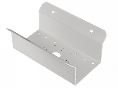 Suport montaj pe colt HikVision DS-1276ZJ-SUS, fabricat din otel inoxidabil, culoare Hikvision White, design rezistent pentru camere de supraveghere, montare externa sau interna, durabilitate ridicata, 2 kg - Img 3