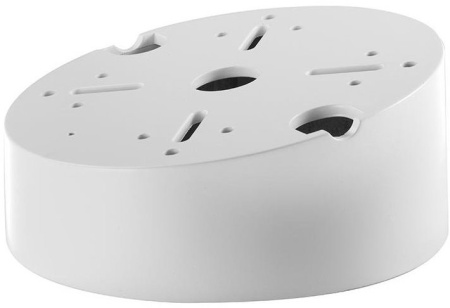 Suport tavan inclinat camera Hikvision DS-1240ZJ, inclinare la 15 grade, fabricat din aliaj de aluminiu, culoare alb (Hikvision White), montaj interior si exterior, rezistent la coroziune - Img 2