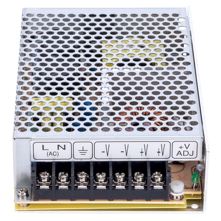 Sursa alimentare OEM S-60-12, 60W, 12V DC, 5A, eficienta 76%, conexiune terminal block, protectie suprasarcina OPP, supratensiune OVP, scurtcircuit SCP, dimensiuni 159x97x38mm - Img 3