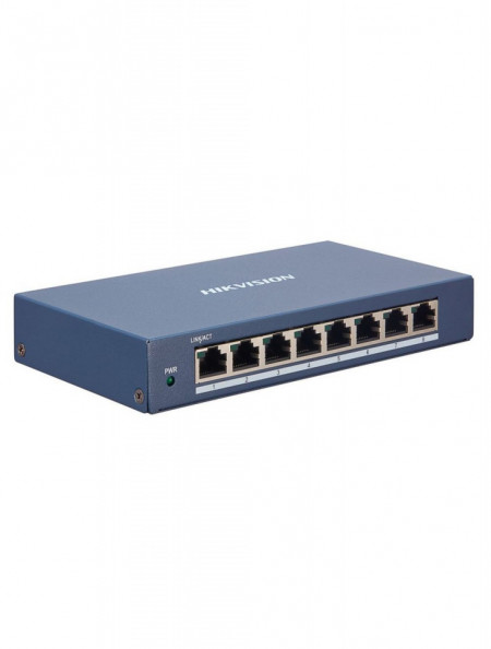 Switch HikVision 8 porturi Gigabit cu web interface DS-3E1508-EI