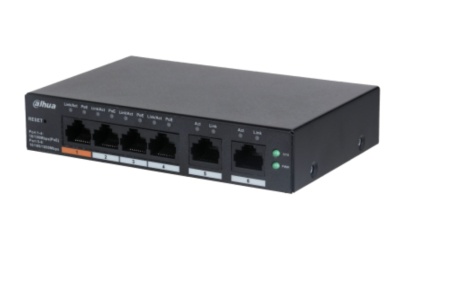 Switch RJ-45 10/100 Mbps (PoE), DAHUA 6 port, CS4006-4ET-60 - Img 3