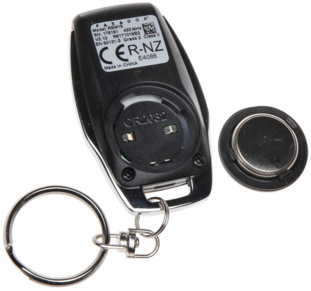 Telecomanda wireless Paradox cu 4 butoane REM15, raza de transmisie radio 30-60 metri, compatibila cu sisteme de alarma Paradox, design ergonomic, frecventa 433 MHz, carcasa rezistenta, garantie 24 luni - Img 4