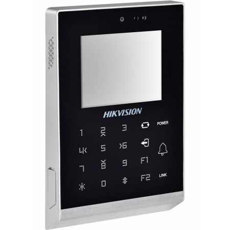 Terminal control acces Hikvision Pro DS-K1T105AM, ecran LCD 2.8 inch, tastatura touch, Wi-Fi, TCP/IP, cititor card Mifare 13.56MHz, capacitate 100.000 carduri, 300.000 evenimente, protocol ISUP5.0, RS-485, Wiegand - Img 2