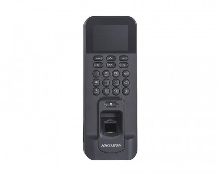 Terminal control acces si pontaj Hikvision DS-K1T804AMF, cititor amprenta si card Mifare, Wi-Fi, TCP/IP, capacitate 3000 amprente si 100.000 evenimente, interfata RS-485/Wiegand, ecran LCD, seria Pro - Img 2