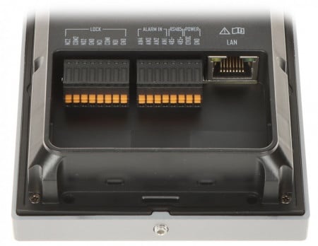 Videointerfon IP Hikvision DS‑KV8213‑WME1(C)/Flush 2MP cu IR, 2 butoane nametag pentru apelare usoara, cititor card integrat, alimentare PoE standard, carcasa metal aluminiu, IP65 &amp; IK08, control mobil Hik‑Connect APP - Img 2