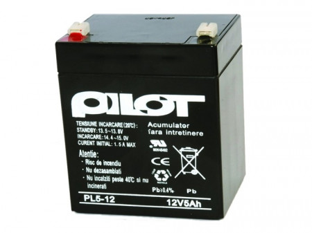 Acumulator PILOT 5 AH/12V PL 5 AH