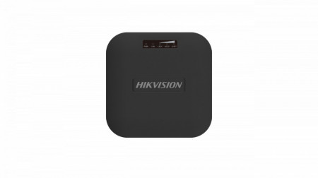 Bridge wireless lift 2.4GHz HikVision DS-3WF0AC-2NT 300Mbps, transmisie pana la 100m, antena 8dBi 2x2 MIMO, optimizat CCTV, configurare web, alimentare duala, indicator semnal LED, ideal pentru cabina liftului - Img 2