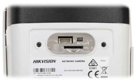 Camera Hikvision IP 8 MP IR 80m H265+ slot card 256GB DS-2CD2T83G2-2I - Img 6