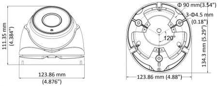 Camera Hikvision TurboHD 4.0 2MP DS-2CE56D8T-IT3ZF - Img 6