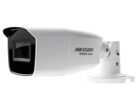 Camera supraveghere analogica HikVision HiWatch bullet 2MP HWT-B320-VF, lentila varifocala manuala 2.8-12mm, EXIR 2.0 IR 40m, 4 in 1 TVI/AHD/CVI/CVBS, protectie IP66, rezolutie 1080p, senzor CMOS, carcasa metalica, zi/noapte - Img 2