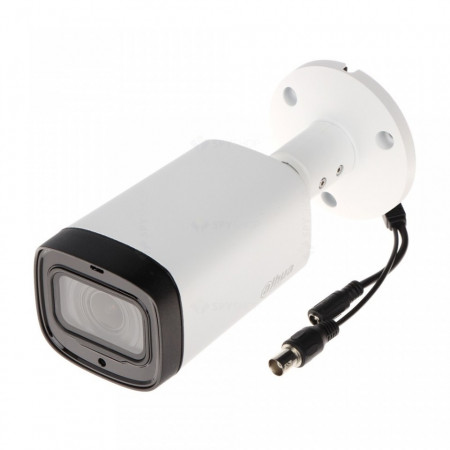 Camera supraveghere Dahua Turbo HD Bullet 5MP HAC-HFW1500R-Z-IRE6-A, lentila varifocala motorizata 2.7-12mm, microfon incorporat, IR 60m Smart IR, protectie IP67, iesire HD/SD comutabila, alimentare 12V DC, carcasa metal/plastic - Img 3