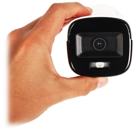 Camera supraveghere HikVision Mini Bullet 3K DS-2CE10KF3T-LE(2.8mm), Turbo HD ColorVu, Smart Hybrid Light (IR 20m, Lumina Alba 20m), 130 dB True WDR, PoC (Power over Coax), protectie IP67, lentila 2.8mm, imagine color 24/7, carcasa metalica - Img 5