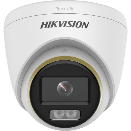 Camera supraveghere HikVision Turret 3K DS-2CE72KF3T-LE(2.8mm), Turbo HD ColorVu, Smart Hybrid Light (IR 40m, Lumina Alba 40m), 130 dB True WDR, PoC (Power over Coax), protectie IP67, lentila 2.8mm, carcasa metalica, imagine color 24/7 - Img 2