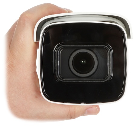 Camera supraveghere IP HikVision Bullet 6MP DS-2CD2663G2-IZS(2.8-12mm), AcuSense, lentila motorizata, IR 60m, WDR 120dB, slot card SD 512GB, interfata Audio/Alarma, protectie IP67 si IK10, H.265+, DarkFighter - Img 3