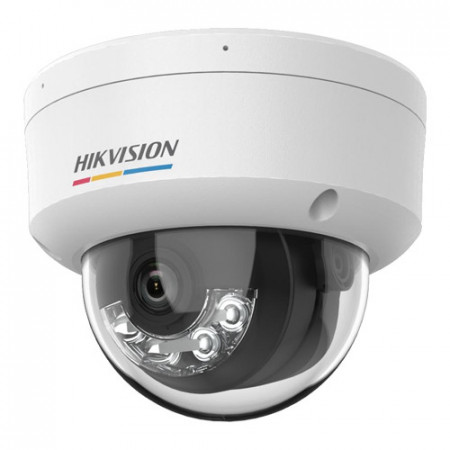 Camera supraveghere IP Hikvision Dome 4MP DS-2CD1147G2H-LIU(2.8mm), tehnologie ColorVu si Smart Hybrid Light, analiza video detectie om si vehicul, microfon incorporat, slot card 512GB, H.265+, protectie IP67 si IK08 - Img 3