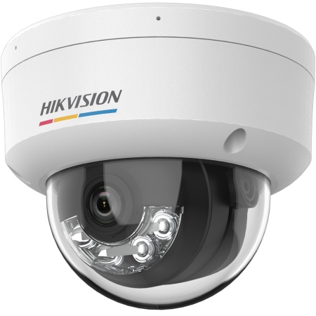 Camera supraveghere IP HikVision dome 6MP DS-2CD1167G3-LIU Value Series ColorVu 3.0, imagini color 24/7, HikAI-ISP, Motion Detection 3.0 detectie persoane si vehicule, Smart Hybrid Light IR si lumina alba, slot microSD pana la 512GB, audio bidire - Img 2