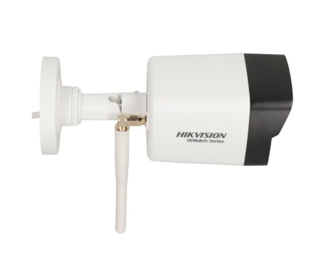 Camera supraveghere IP HikVision HiWatch bullet 2MP HWI-B120H-D/W(2.8mm), Wi-Fi, microfon incorporat, IR 30m, lentila 2.8mm, slot card microSD pana la 256GB, protectie IP66, BLC, HLC, 3D DNR, vizualizare Hik-Connect - Img 2