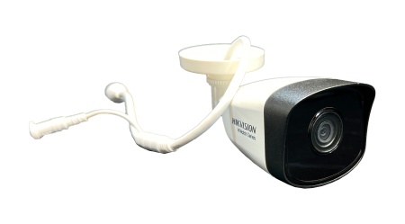 Camera supraveghere IP HikVision HiWatch Bullet 4MP HWI-B140H(2.8mm), compresie H.265+, WDR 120dB, EXIR IR pana la 30m, protectie IP67, alimentare PoE, carcasa metalica, 3D DNR, BLC, HLC, ONVIF - Img 2