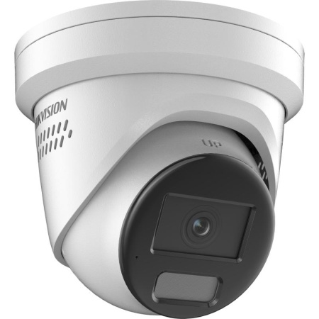 Camera supraveghere IP HikVision turret 4MP DS-2CD2347G2H-LISU/SL(4mm)(eF), Smart Hybrid Light, ColorVu, WDR 130dB, H.265+, audio bidirectional, flash stroboscopic si alarma sonora, IP67, slot card 512GB, Deep Learning - Img 2