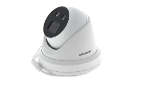 Camera supraveghere IP HikVision turret 8MP DS-2CD2386G2-ISU/SL(2.8mm)(C), tehnologie DarkFighter, WDR 120dB, H.265+, audio bidirectional, flash stroboscopic si alarma sonora, protectie IP67, AcuSense, Deep Learning - Img 4