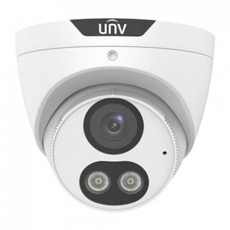 Camera UNV IP 8MP IR30M turret cu microfon incorporat si slot de card IPC3618SB-ADF28KMC-I0