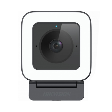 Camera web AI Hikvision 4MP IDS-UL4P/BK, 2K @ 60fps, Auto Framing, focalizare automata SAF, iluminare LED 5 trepte, microfon dual, interfata USB-A/C, trepied inclus, AI Face Beautification - Img 4