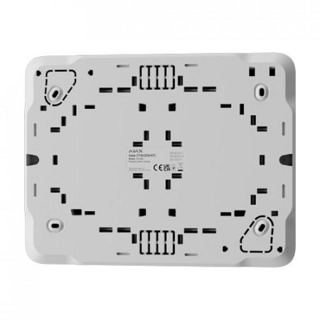 Carcasa protectie Ajax Case B (175) 106x168x56mm pentru module Fibra, include placa tamper anti-sabotaj, nivela cu bula incorporata, montaj facil cu cleme plastic, compatibila LineSplit, LineProtect si MultiRelay, culoare alb - Img 4
