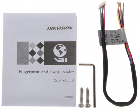 Cititor amprente si carduri EM HikVision DS-K1201AEF, comunicare RS-485, capacitate 5000 amprente, moduri multiple autentificare, senzor optic CMOS, protectie antisabotaj, izolatie optica, ideal pentru control acces - Img 5