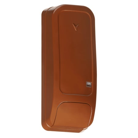 Contact magnetic maro DSC NEO PG8945BR tehnologie PowerG, intrare auxiliara cablata, tamper dublu, autonomie baterie 8 ani, compatibil PowerSeries PRO si Qolsys, frecventa 868MHz, design robust, culoare maro - Img 2