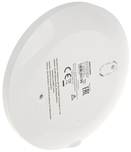 Detector de miscare PIR wireless Hikvision DS-PDCL12-EG2-WE, montaj tavan, acoperire 360°, raza 12m, tehnologie SEC, 868 MHz, criptare AES-128, tamper antifurt, configurare completa din aplicatie AX PRO - Img 5