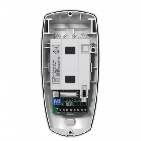 Detector de miscare wireless exterior Paradox PMD85 (433/868 MHz) imunitate animale 40kg, senzor Dual PIR, detectie 11m, unghi 90°, procesare digitala Auto Pulse, carcasa rezistenta UV, suport SB85W inclus - Img 2