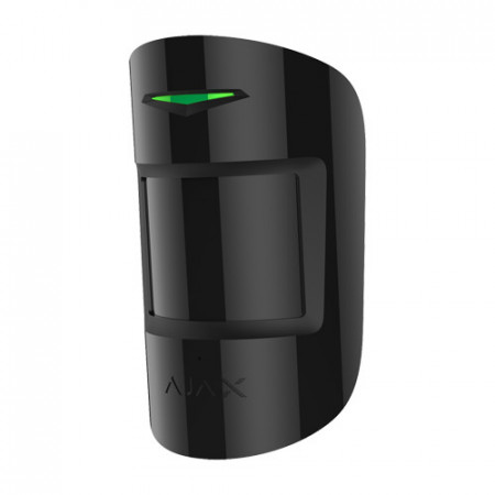 Detector miscare si spargere geam wireless Ajax CombiProtect Jeweller, distanta miscare 12m, distanta geam 9m, imunitate animale 20kg, DualTone, distanta 1200m, autonomie 5 ani, negru - Img 3