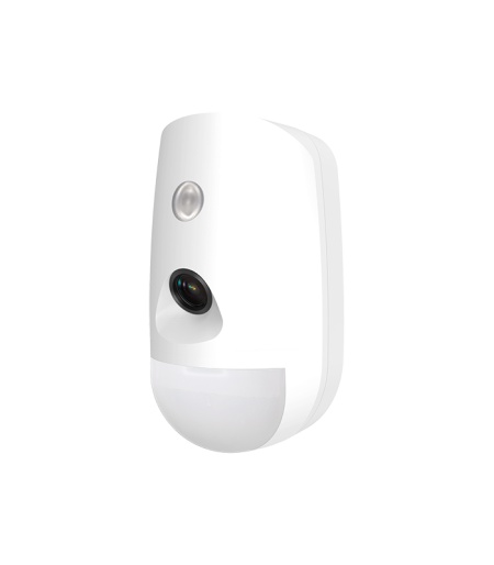 Detector miscare wireless Hikvision AX PRO DS-PDPC12PF-EG2-WE(B) cu camera ColorVu, detectie 12m, imunitate animale 30kg, imagini color 24/7, tehnologie SEC, stocare interna imagini, configurare App, baterie interschimbabila - Img 3