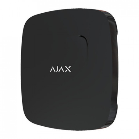 Detector wireless de fum, temperatura si monoxid de carbon (CO) Ajax FireProtect Plus Jeweller, sirena 85dB integrata, autonomie 4 ani, distanta 1300m, interconectabil, protectie anti-sabotaj, negru - Img 2