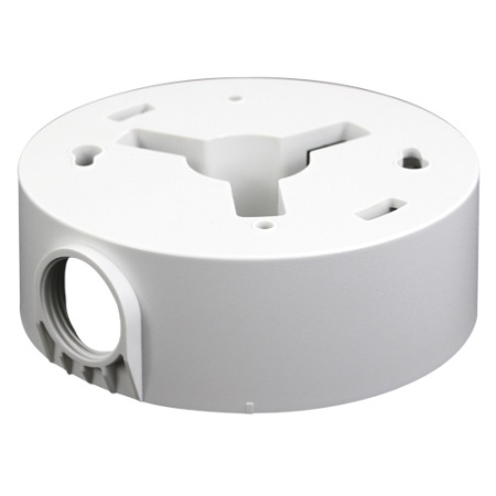 Doza conexiuni HikVision DS-1280ZJ-PT3, montaj camere supraveghere, material plastic rezistent, orificiu trecere cabluri, protectie conexiuni electrice, culoare alb HikVision, design compact, instalare rapida - Img 6