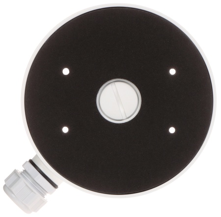 Doza montaj camere supraveghere Hikvision DS-1280ZJ-DM8, fabricata din aliaj de aluminiu, culoare alb (Hikvision White), ideala pentru protejarea conexiunilor si a cablurilor, rezistenta la intemperii, montaj pe perete sau tavan, design robust - Img 6
