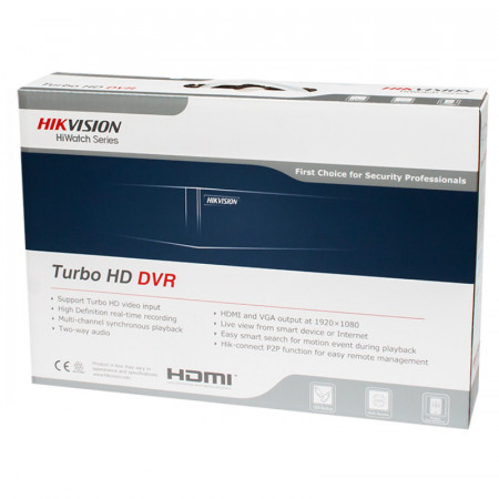 DVR Analog HD HikVision HiWatch HWD-5108MH(S), 8 canale 1080p Lite, Motion Detection 2.0 clasificare om/vehicul, compresie H.265 Pro+, audio prin cablu coaxial, suporta 10 canale IP pana la 5MP, transmisie semnal HDTVI 1200m - Img 6