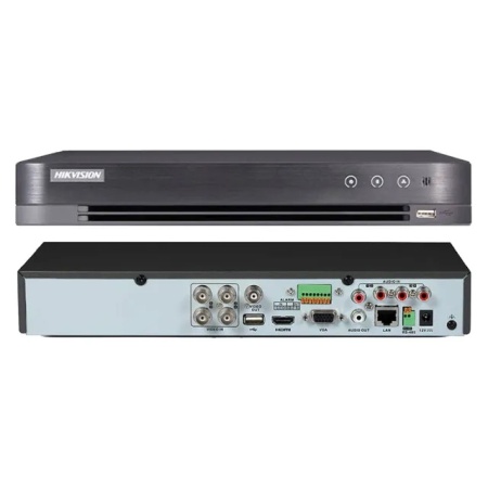 DVR analogic HikVision iDS-7204HUHI-M1/S AcuSense, 4 canale, rezolutie 5MP, filtrare alarme false om/vehicul, compresie H.265 Pro+, suporta HDTVI/AHD/CVI/CVBS/IP, permite pana la 8 camere IP, analiza video inteligenta - Img 5
